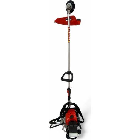 Decespugliatore scoppio 52cc potenza 1450W motore 2 tempi antivibrante accensione elettronica easy start serbatoio 12L (1/5)