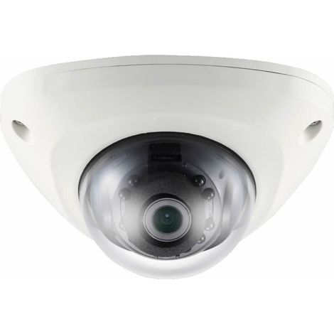 Samsung – Caméra dôme plafond 2Mp – Alimentation PoE – Résolution 1080p – Portée IR 15m – Compatible NVR – Fixation discrète - SNV-L6013RP (1/4)