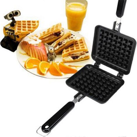 Gaufrier à double poêle, moules à gaufres pour crêpes japonaises (1/4)