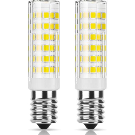 Ampoule LED E14 hotte 5W, équivalent halogène 50W, 550LM, Blanc froid 6000K, Petite vis edison, Non dimmable,2 pièces (1/5)
