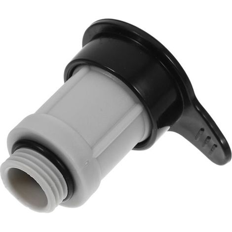 HOXILEELEOValve jet d'air, couvercle 12363/12373 pour Intex, améliore débit eau, pièce rechange nage surface, durable, robuste (1/5)