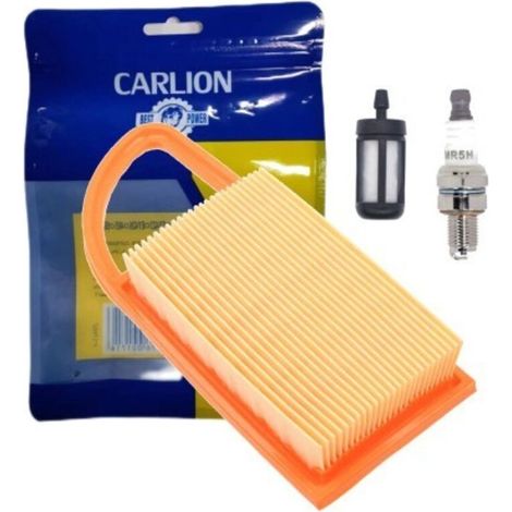 Kit de filtre à air, bougie d'allumage et filtre à carburant compatible avec les souffleurs STILE BR500, BR550, BR600 et BR700. Kit d'entretien pour souffleurs STILE série BR. (1/5)