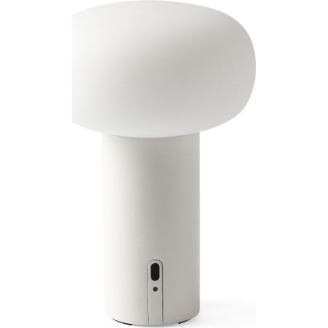 GRAB Lámpara portátil RGB recargable blanca (1/5)