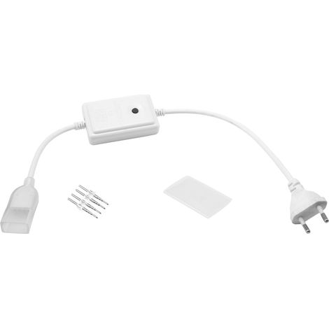 Lampada eurolite controller basic für led neon flex 230v slim rgb 3 canali 8 programmi (1/3)