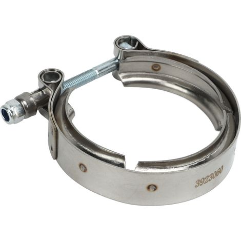 Collier de serrage en V pour turbocompresseur, en alliage d'aluminium, référence 3069053, compatible avec les Dodge Ram 2500/3500, équipés d'un moteur Cummins 5.9L. (1/5)