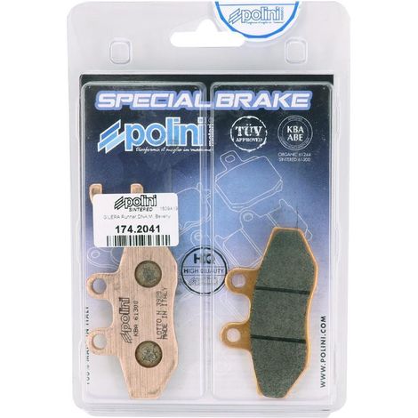 bremsbelag polini für roller gilera 200 runner st neu (1/5)