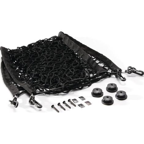 Unitec Kofferraum-Netz 98 x 64 cm, dehnbar schwarz Radkappen Radblende (1/4)