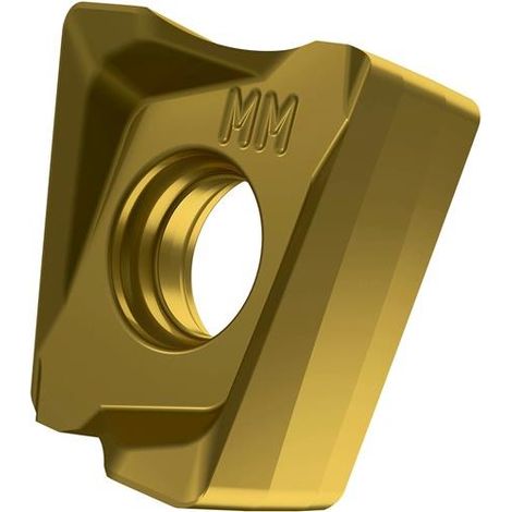 Fräswendeschneidplatte ISO LNGX 120508SR-MM:M8340 D.4,5mm PVD beschichtet Gold (1/2)