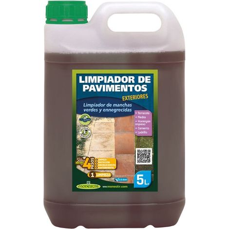 MONESTIR Limpiador De Pavimentos Exteriores - Medida: 5 Litros - ref: MNS-03003
