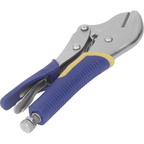 Pince à sertir en acier C45, mâchoires droites de 7 mm, outil de verrouillage pour tuyaux en cuivre (1/5)