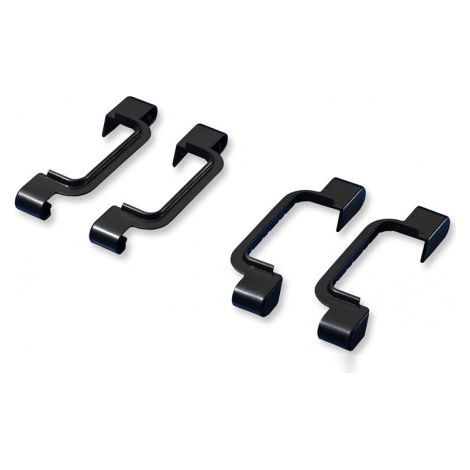 HAILO Nez de marche pour escabeaux - lot de 4 pièces - marches standards 8 cm (1/2)