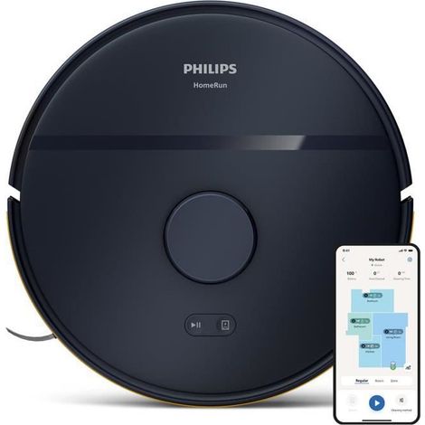Aspiradora Robot Lavadora - PHILIPS XU2000/15 - Potencia 6000 Pa - Navegación Láser (1/5)