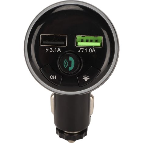 Transmetteur Bluetooth FM USB Voiture Interface Données Son Dimensionnel Filaire pour Auto F14 (1/5)
