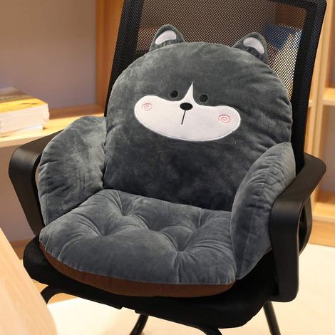 Waschbare Sitz- und Rückenkissen Stuhlrückenkissen für Bürostuhl/Esszimmerstuhl/Sofa/Gaming-Stühle