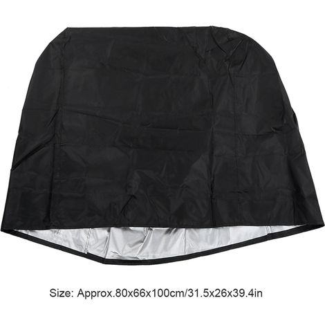 Housse BBQ Imperméable et Anti-UV avec Sac de Transport - PVC 80x66x100cm - Couleur Variée - 1 Housse + 1 Sac de Stockage (1/5)
