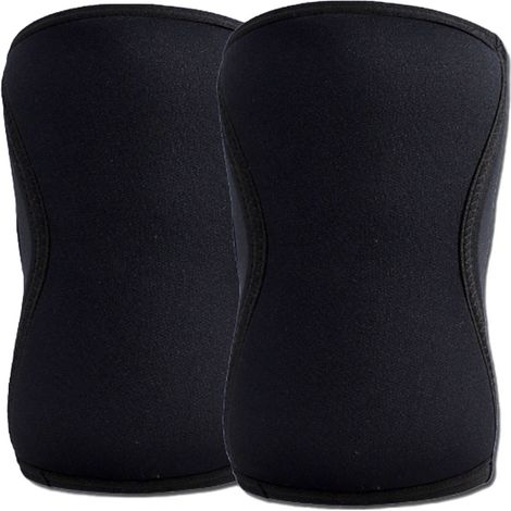 2 Genouillères de sport, maintien renforcé, tissu compression, conception anatomique, pour exercice et protection (1/5)