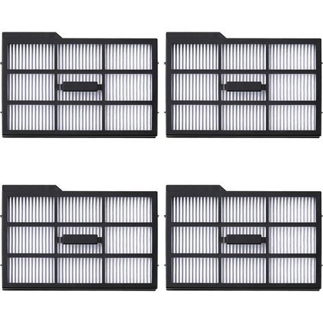 4 Stück Filter Zubehör für Eufy Omni E25/Omni E28 Staubsauger, Waschbar Aktivkohle und Wiederverwendbar Filter Zubehörset, Staubdicht & Langlebig, Hochwertige Ersatzfilter