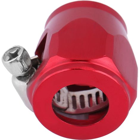 Collier de serrage finisseur extrémité flexible carburant huile eau voiture, raccord tuyau AN4 12mm rouge (1/5)