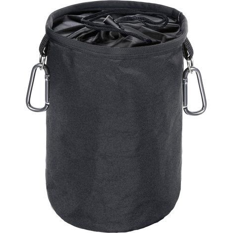 Sollbry Extra große Wäscheklammertasche mit 2 Haken (30 x 20 x 20 cm), bietet Platz für bis zu 150 Wäscheklammern. Aufbewahrungstasche für Wäscheklammern aus wetter- und korrosionsbeständigem Stoff (1/3)