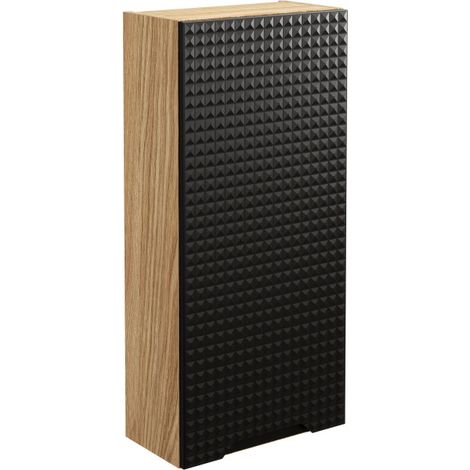 Armoire murale haute - H 75 x L 35 x P 19 cm - Splendor Black - Livraison gratuite (1/3)