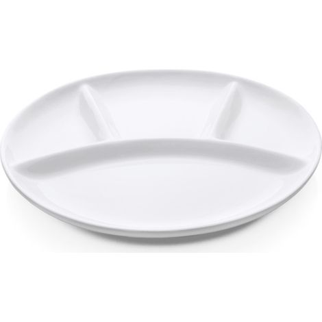 Assiette à fondue 4 compartiments Ø 25 cm lot de 6 - Was Germany (1/2)