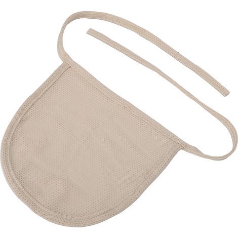 Couvre-stoma respirant en coton pour trachéotomie, protection confortable (1/5)