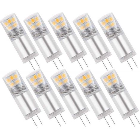 Lot de 10 Ampoules LED G4 12V 2.5 watts 280 lumens blanc neutre 4000K (1/3)