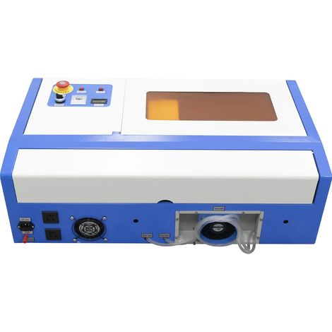 Machine de gravure laser, puissance laser de 40W, vitesse de gravure 600 mm/s, résolution 2000 DPI, machine de découpe pour bois/acrylique (1/5)