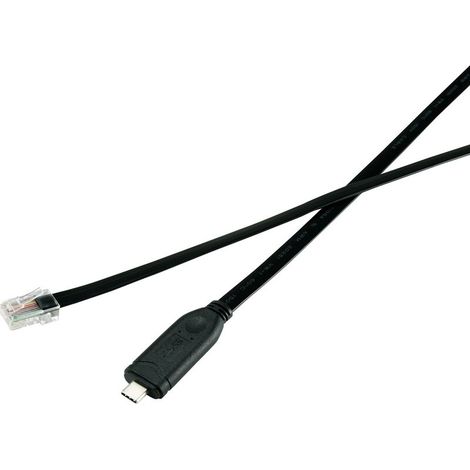 Trywise USB-C®, RJ45 Câble adaptateur [1x USB-C® mâle - 1x RJ45 mâle 8P8C] 3.00 m noir Q606892 (1/4)
