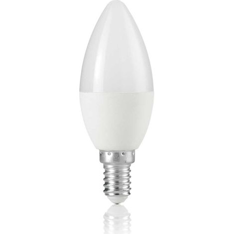 10 Lampadine Led Ovale E14 7 Watt 4000 K 600 Lm Bianca