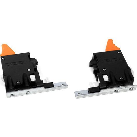 enganches clip regulable para guia progressa+  (1dcha + 1izda) para montaje estandar.