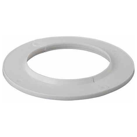 Rosace Ø125 PE blanche 2 parties - UBBINK : 224115