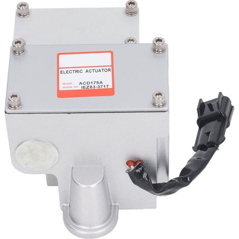 Elektrischer Stellantrieb für Dieselgeneratoren, hohes Drehmoment 1,3 N, Hub 23 mm, externe Drosselklappensteuerung, 0-3 A DC 24 V, Widerstand 4,5 Ω. (1/5)