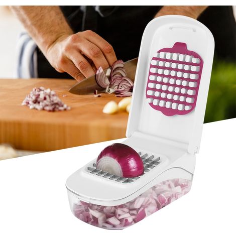 Multifunktionaler Küchen-Gemüseschneider, Kartoffel-, Karotten- und Obstzerkleinerer (1/5)