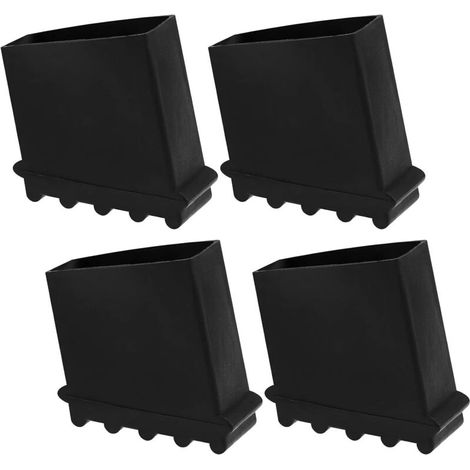 Lot de 4 Pieds d'échelle antidérapants,Pieds d'échelle en Caoutchouc pieds d'échelle de rechange en Caoutchouc pour échelle Couvre-Pied d'échelle Couvre-Jambes d'échelle pièces de rechang (1/5)