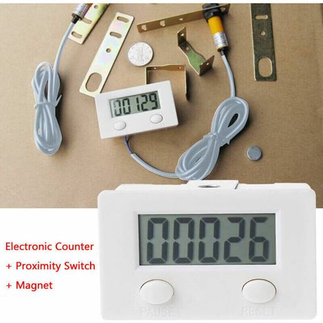 Commutateur de proximité inductif magnétique de perforateur de compteur électronique numérique à 5 chiffres AU (1/4)