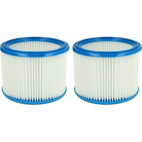 2er-Set Faltenfilter, kompatibel mit Stihl Nass- und Trockensaugern SE 60 E, SE 61, SE 62, SE 85 C, SE 90 (Patronenfilter) (1/4)