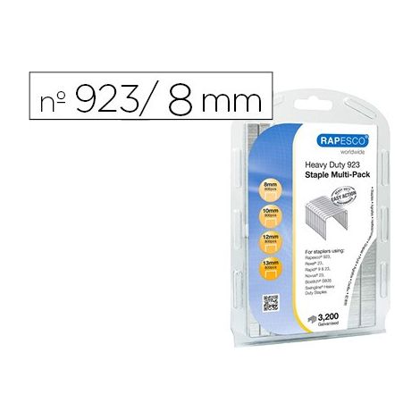 Rapesco 1246 Paquete de grapas 3200 grapas