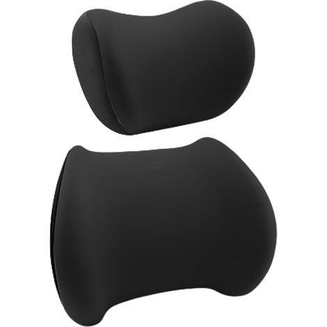 Ensemble de coussins de soutien lombaire de voiture coussin ergonomique pour le cou et le dos, coussin de soutien du dos en mousse pour la conduite et l'utilisation à domicile, (1/5)