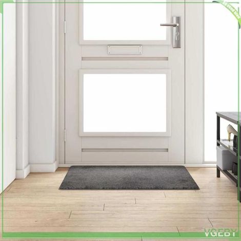 Tapis couloir - FAFEISY - 42011394 - Gris - 100 x 100 cm - Antidérapant (1/5)