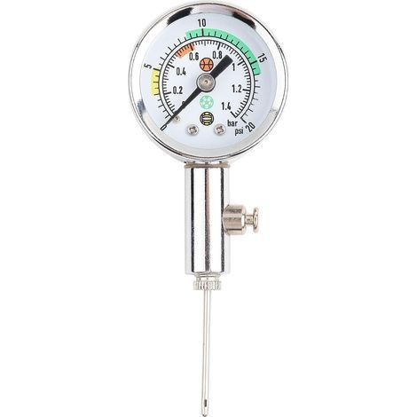 Manomètre pression à Bille, Mini-baromètre de Pression d'air Outil de Test et Ajustement de la Pression (1/5)
