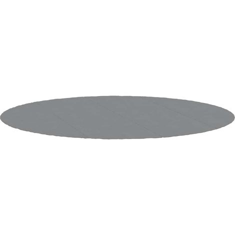 Bâche de piscine - Bâche de protection gris clair Ø500 cm géotextile polyester fr693 - Maison La Vie