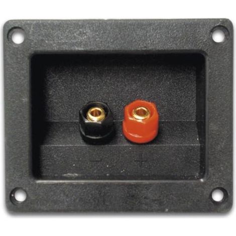 Soporte para altavoz - Rectangular - Dorado - 5 piezas