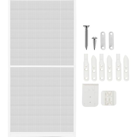 Jopassy Porta zanzariera telaio in alluminio garza schermo protezione UV impermeabile 120x240CM (1/5)