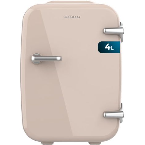 MiniCooling Habana Cream 4L Kühlschrank, 12V-220V Betrieb, Auto- und Caravantauglich, Kühl- und Heizfunktion, Temperaturbereich 7-65°, einfacher Transport.