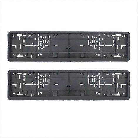 supports de plaque d'immatriculation européens étanches pour voiture (1/5)