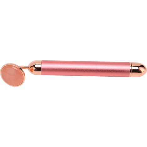 Rouleau de Massage Facial Électrique Anti-Rides - Tonifiant et Raffermissant - Rose (1/5)