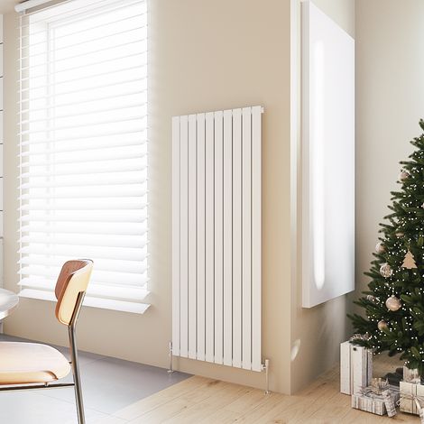 Acezanble Vertical Flat Panel Radiator Central Heating Rad 1600x680mm Single White
