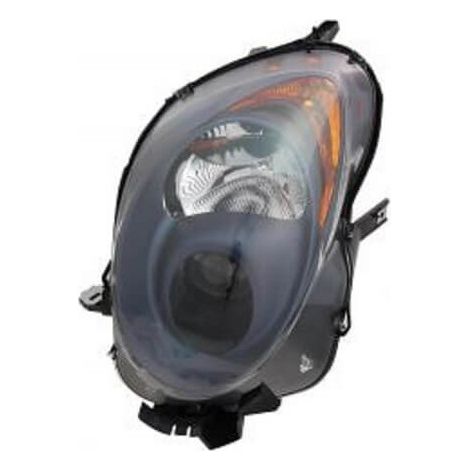 Phare avant gauche bleu foncé H7/H7 Alfa Romeo Mito depuis 2008