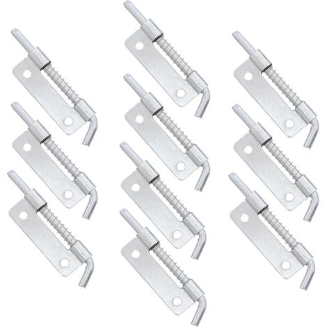 10 Pcs Loquet à Ressort en inox Goupille (1/5)